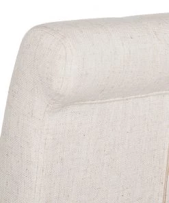 Maison Belfort Polsterstuhl Jeanne (2er-Set) - Webstoff / Eiche massiv - Creme -Deutschland Stühle Verkaufs-Shop polsterstuhl jeanne 2er set leinenstoff creme 1986274