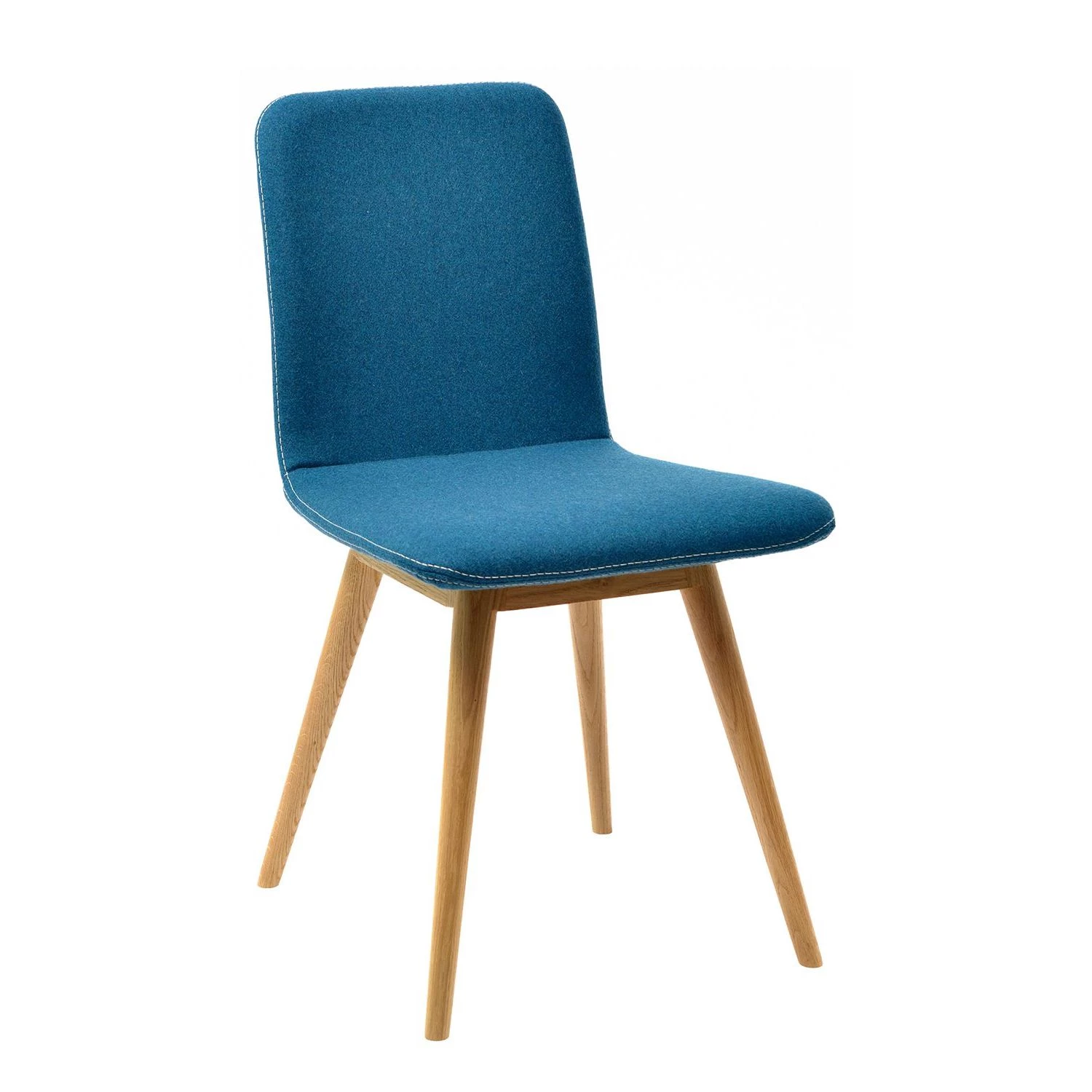 Studio Copenhagen Polsterstuhl Loca (2er-Set) - Stoff Muya: Petrol 4 Studio Copenhagen Polsterstuhl Loca (2er-Set) - Stoff Muya: Petrol – Bild 4