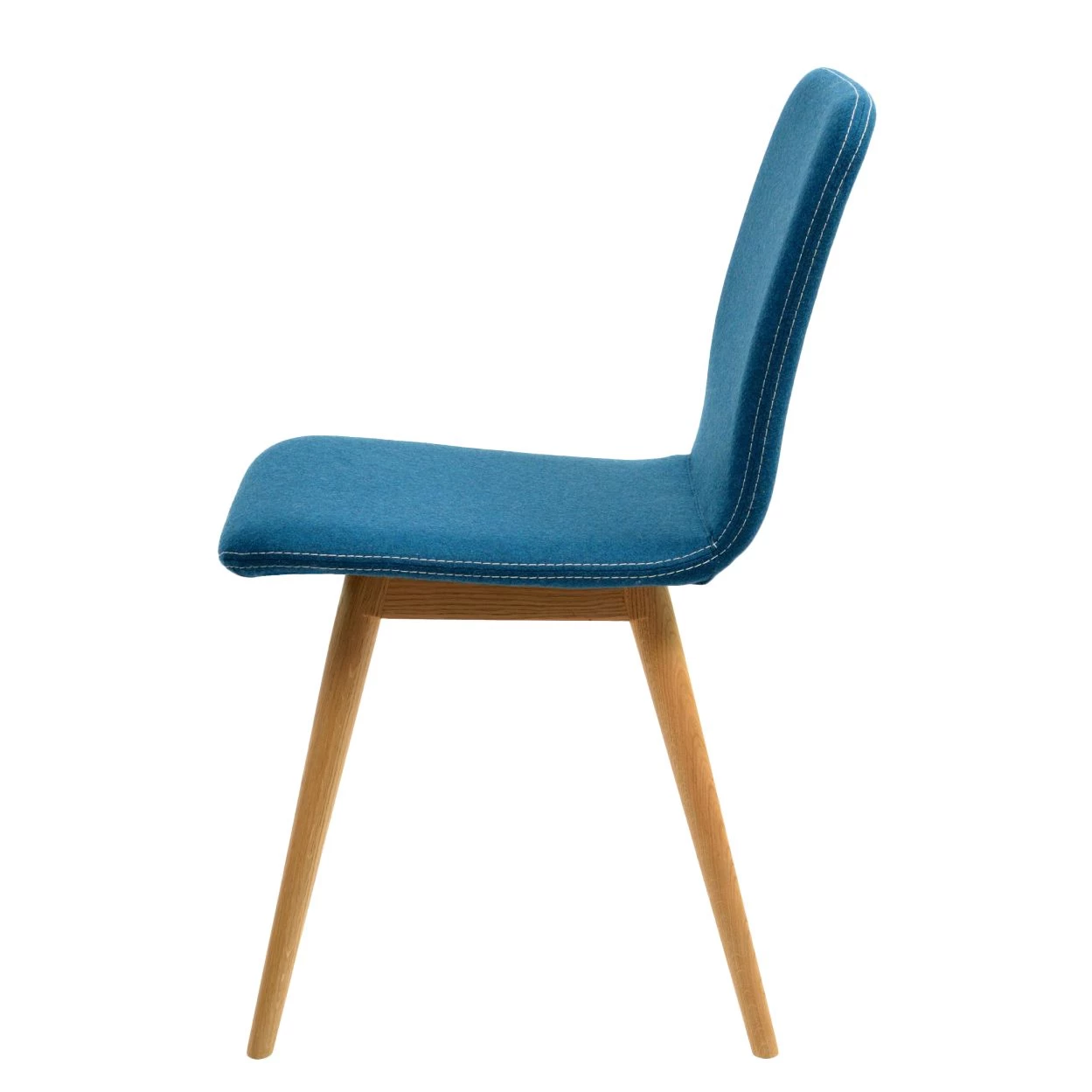 Studio Copenhagen Polsterstuhl Loca (2er-Set) - Stoff Muya: Petrol 6 Studio Copenhagen Polsterstuhl Loca (2er-Set) - Stoff Muya: Petrol – Bild 6