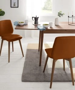 Studio Copenhagen Polsterstuhl Wilga V (2er-Set) - Echtleder -Deutschland Stühle Verkaufs-Shop polsterstuhl wilga 2er set echtleder walnuss cognac 5210960