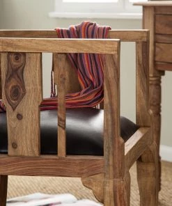 Wolf-Möbel Sessel Bombay - Schwarz 18 Wolf-Möbel Sessel Bombay - Schwarz -Deutschland Stühle Verkaufs-Shop sessel bombay sheesham massiv natur schwarz 1406893