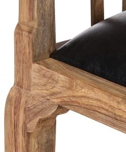 Wolf-Möbel Sessel Bombay - Schwarz 19 Wolf-Möbel Sessel Bombay - Schwarz -Deutschland Stühle Verkaufs-Shop sessel bombay sheesham massiv natur schwarz 1407254