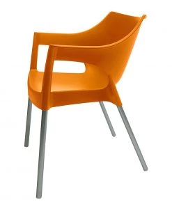 Blanke Design Stapelstuhl Pole (2er-Set) - Kunststoff/Aluminium - Orange/Chromfarben 7 Blanke Design Stapelstuhl Pole (2er-Set) - Kunststoff/Aluminium - Orange/Chromfarben -Deutschland Stühle Verkaufs-Shop stapelstuhl pole 2er set kunststoff aluminium orange chromfarben 1421159