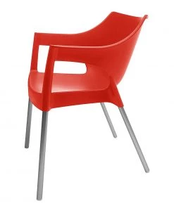 Blanke Design Stapelstuhl Pole (2er-Set) - Kunststoff/Aluminium - Rot/Chromfarben 7 Blanke Design Stapelstuhl Pole (2er-Set) - Kunststoff/Aluminium - Rot/Chromfarben -Deutschland Stühle Verkaufs-Shop stapelstuhl pole 2er set kunststoff aluminium rot chromfarben 1421163