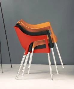 Blanke Design Stapelstuhl Pole (2er-Set) - Kunststoff/Aluminium - Rot/Chromfarben 9 Blanke Design Stapelstuhl Pole (2er-Set) - Kunststoff/Aluminium - Rot/Chromfarben -Deutschland Stühle Verkaufs-Shop stapelstuhl pole 2er set kunststoff aluminium rot chromfarben 1421165