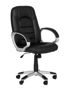 Fredriks Chefsessel Steve II - Kunstleder - Schwarz / Silbergrau 12 Fredriks Chefsessel Steve II - Kunstleder - Schwarz / Silbergrau -Deutschland Stühle Verkaufs-Shop steve ii chefsessel kunstlederbezug schwarz 1306547