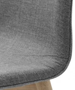 Studio Copenhagen Polsterstuhl Helvig I (2er-Set) - Stoff Vesta: Dunkelgrau -Deutschland Stühle Verkaufs-Shop stuhl helvig i 2er set eiche teilmassiv 3893228