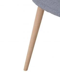 Studio Copenhagen Polsterstuhl Helvig III (2er-Set) - Stoff Vesta: Grau -Deutschland Stühle Verkaufs-Shop stuhl helvig ii 2er set eiche teilmassiv 3890588